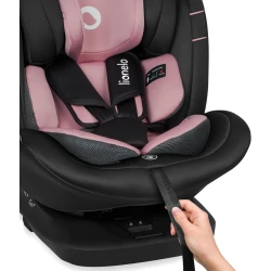 Автокресло 40-150 см (i-Size) Isofix Lionelo Bastiaan Pink Rose, поворотное 360 купить в Кишиневе. Фото 10