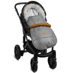 Зимний чехол для коляски Caretero Orso Grey Pearl, 100x45 см купить в Кишиневе. Фото 5