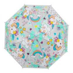 Umbrelă pentru copii New World Unicorn Turquoise cumpăra în Chișinau. Foto 2