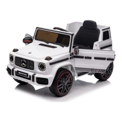 Mașinuță electrică Mercedes-AMG G63, 12V, roți EVA, albă cumpăra în Chișinau. Foto 2