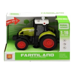 Инерционный игрушечный трактор WenYi Farmland WY900, масштаб 1:16, со светом и звуком купить в Кишиневе. Фото 2