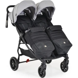 Прогулочная коляска для двойни Moni 2Gether Ultimate Grey купить в Кишиневе