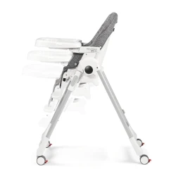 Scaun de masă 2 în 1 Peg Perego Prima Pappa Follow Me Wonder Grey cumpăra în Chișinau. Foto 3