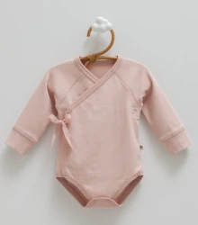 Боди с длинным рукавом Caramell Uni Baby Powder (0М) купить в Кишиневе. Фото 1