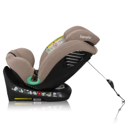 Scaun auto 40-150 cm (i-Size) Isofix Lionelo Bastiaan One Beige Sand, rotativ 360 cumpăra în Chișinau. Foto 6