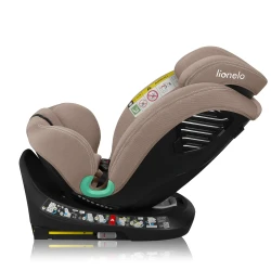 Scaun auto 40-150 cm (i-Size) Isofix Lionelo Bastiaan One Beige Sand, rotativ 360 cumpăra în Chișinau. Foto 2