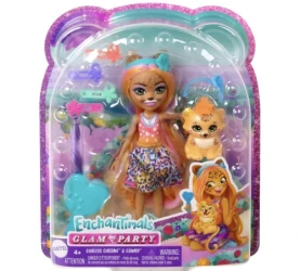 Кукла Enchantimals Glam Party Charisse Cheetah & Grinsy купить в Кишиневе. Фото 3