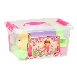 Set construcție New World Container Pink, 36 elemente cumpăra în Chișinau. Foto 1