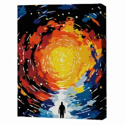 Set pictură pe numere BrushMe 30×40 cm, în sort. cumpăra în Chișinau. Foto 12