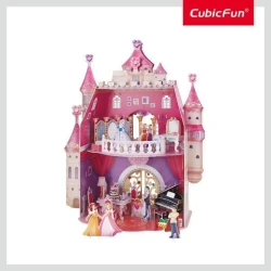 Puzzle 3D Cubic Fun Princess Birthday Party, 95 elemente cumpăra în Chișinau. Foto 3