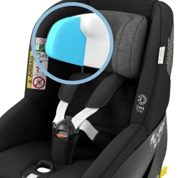 Автокресло 40-105 см (i-Size) Isofix Maxi-Cosi Mica Pro Eco Authentic Black, поворотное 360 купить в Кишиневе. Фото 8