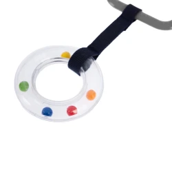 Jucarie zornaitoare BabyJem Rattle Ring Square Grey cumpăra în Chișinau. Foto 2