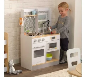 Bucătărie pentru copiii KidKraft Wooden Play Kitchen White cumpăra în Chișinau. Foto 10
