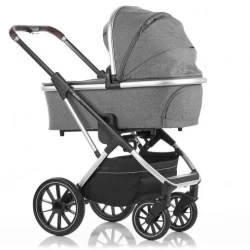 Коляска 2 в 1 Carrello Aurora Silver Grey купить в Кишиневе. Фото 8