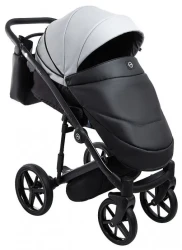 Carucior 2 in 1 Adamex Mobi T Grey-Black cumpăra în Chișinau. Foto 3