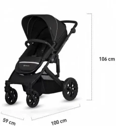 Коляска 3 в 1 Kinderkraft Prime Lite Black купить в Кишиневе. Фото 15