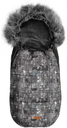 Husa de iarna pentru carucior Sensillo Graphite Dots 100x45 cm cumpăra în Chișinau. Foto 1