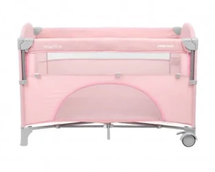Манеж-кровать 2 в 1 KikkaBoo Milky Way Pink купить в Кишиневе. Фото 5