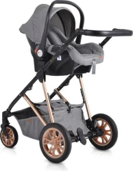Carucior 3 in 1 transformabil Moni Midas Grey cumpăra în Chișinau. Foto 11