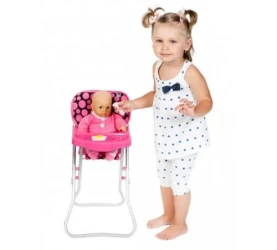 Scaun pentru păpuși PlayTo Dorotka Pink/Black cumpăra în Chișinau. Foto 2