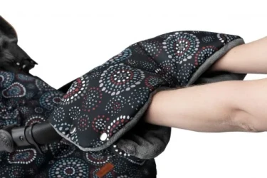 Manusa pentru carucior Sensillo Black Rozety, 45×22 cm cumpăra în Chișinau. Foto 4