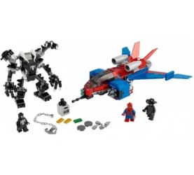 Constructor Lego Super Heroes Marvel "Spider-Man Jet vs. Venom Robot" (371 el.) cumpăra în Chișinau. Foto 4