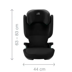Scaun auto 15-36 kg i-Size Isofix Britax-Römer Kidfix M Cosmos Black cumpăra în Chișinau. Foto 8
