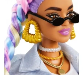 Кукла Barbie "Экстра" с радужными косичками купить в Кишиневе. Фото 2