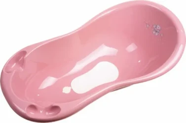 Ванночка Maltex Anti-Slip Pink со сливом, 100 см купить в Кишиневе. Фото 1