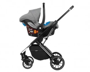 Коляска 3 в 1 KikkaBoo Angele Chrome Grey купить в Кишиневе. Фото 11