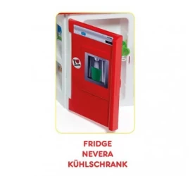 Кухня Molto Red с подсветкой купить в Кишиневе. Фото 6