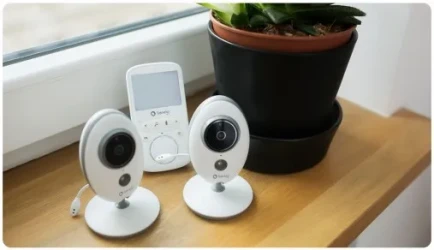 Monitor video bebeluși Lionelo Babyline 5.1, 2.4", 300 m cumpăra în Chișinau. Foto 5