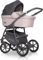 Коляска 3 в 1 Riko Basic Pastel Powder Pink купить в Кишиневе. Фото 3