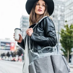 Сумка для коляски BabyOno So City Grey купить в Кишиневе. Фото 6