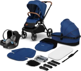 Коляска 3 в 1 Lionelo Mika Blue Navy купить в Кишиневе. Фото 2