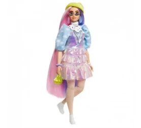 Кукла Barbie "Экстра" в салатовой шапочке купить в Кишиневе. Фото 2