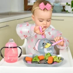 Поильник-непроливайка Akuku 280 мл Pink купить в Кишиневе. Фото 4