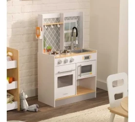 Bucătărie pentru copiii KidKraft Wooden Play Kitchen White cumpăra în Chișinau. Foto 6