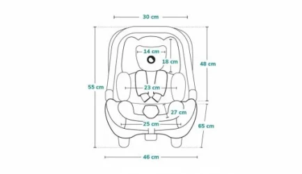 Автолюлька 0-13 кг Lionelo Astrid Black Onyx купить в Кишиневе. Фото 9