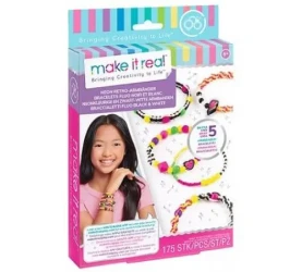 Набор для создания шарм-браслетов Make It Real Неоновый стиль купить в Кишиневе. Фото 1