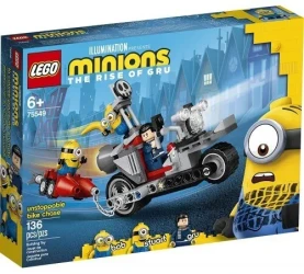 Конструктор Lego Minions "Невероятная погоня на мотоцикле" (136 дет.) купить в Кишиневе. Фото 1