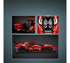 Конструкторы Lego Technic Ferrari 488 GTE, 1677 элементов купить в Кишиневе. Фото 9