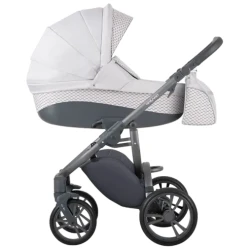 Коляска 2 в 1 Bebetto Holland W45 White Gray купить в Кишиневе