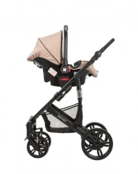 Коляска 3 в 1 трансформер KikkaBoo Beloved Beige купить в Кишиневе. Фото 7