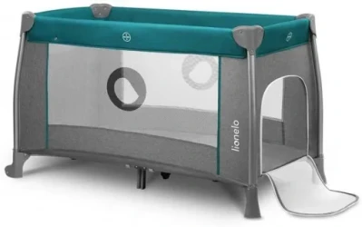 Манеж-кровать 2 в 1 Lionelo Thomi Green Turquoise купить в Кишиневе. Фото 3