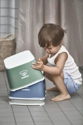 Înălțător baie BabyBjorn Step Stool Deep Green/White cumpăra în Chișinau. Foto 2