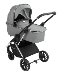 Коляска 3 в 1 KikkaBoo Angele Chrome Grey купить в Кишиневе. Фото 3