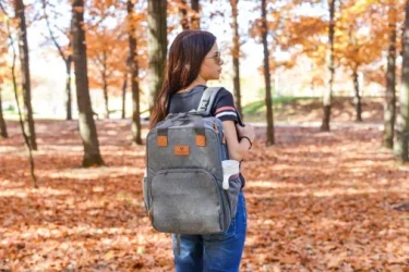 Geantă pentru mame 2 in 1 Moni Liana Grey cumpăra în Chișinau. Foto 6