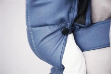 Анатомический мультифункциональный рюкзак-кенгуру BabyBjorn Mini Vintage Indigo, хлопок купить в Кишиневе. Фото 5