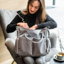 Сумка для коляски BabyOno So City Grey купить в Кишиневе. Фото 5